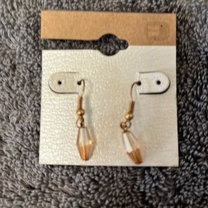 Buckle O Dangle Gemstone Earrings